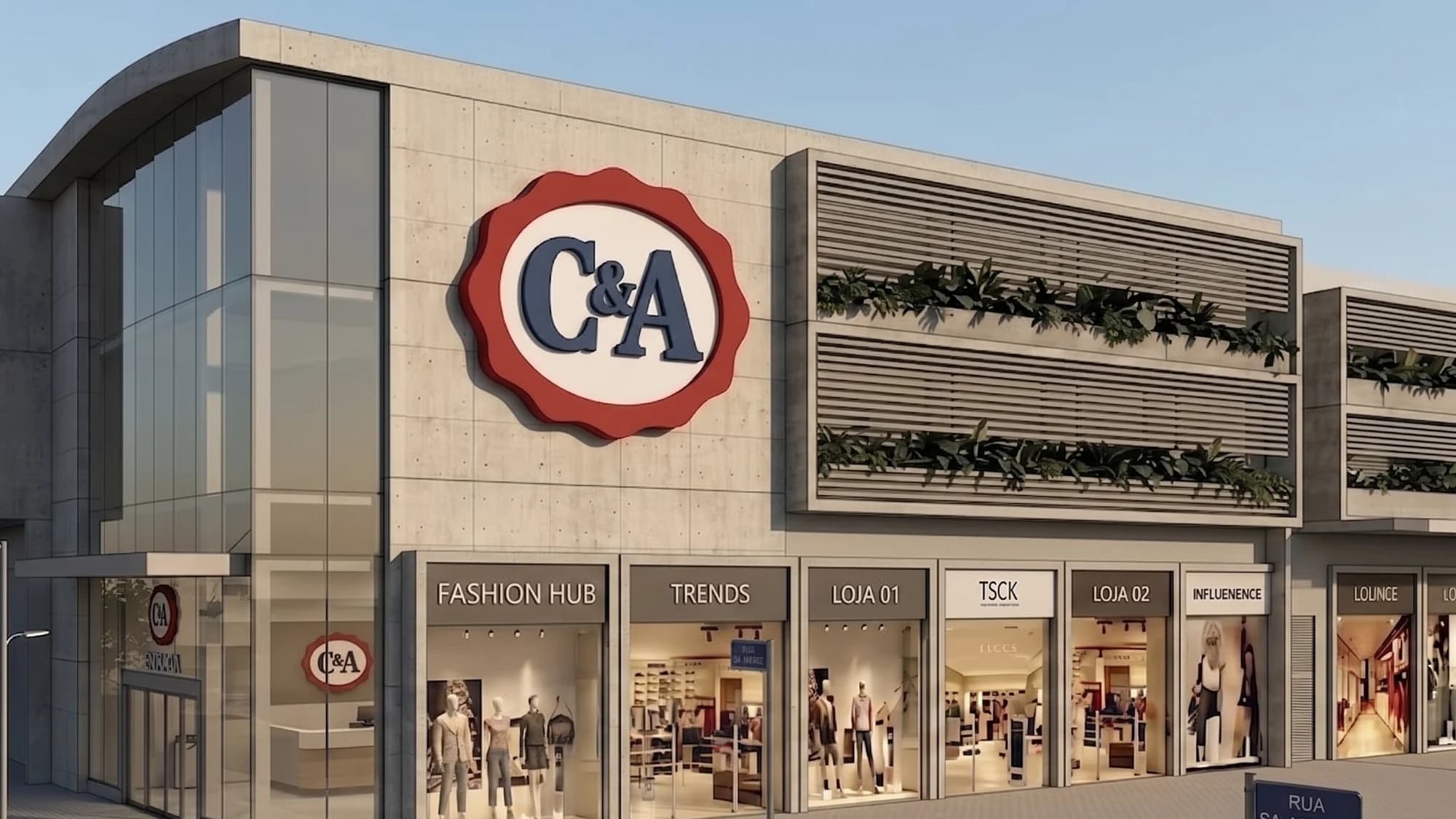 C&A, âncora de moda no projeto