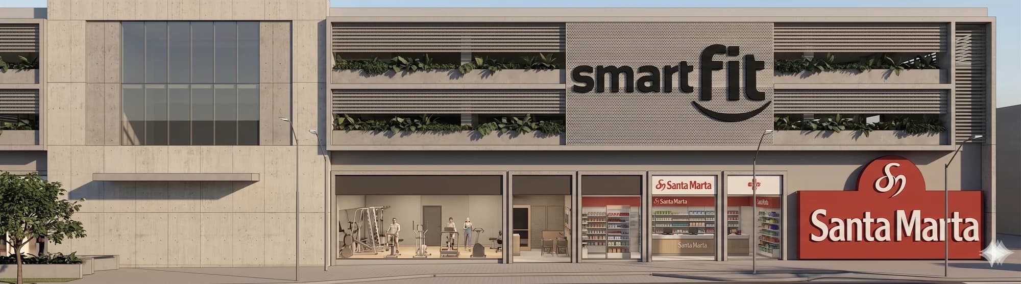 SmartFit, âncora de serviços